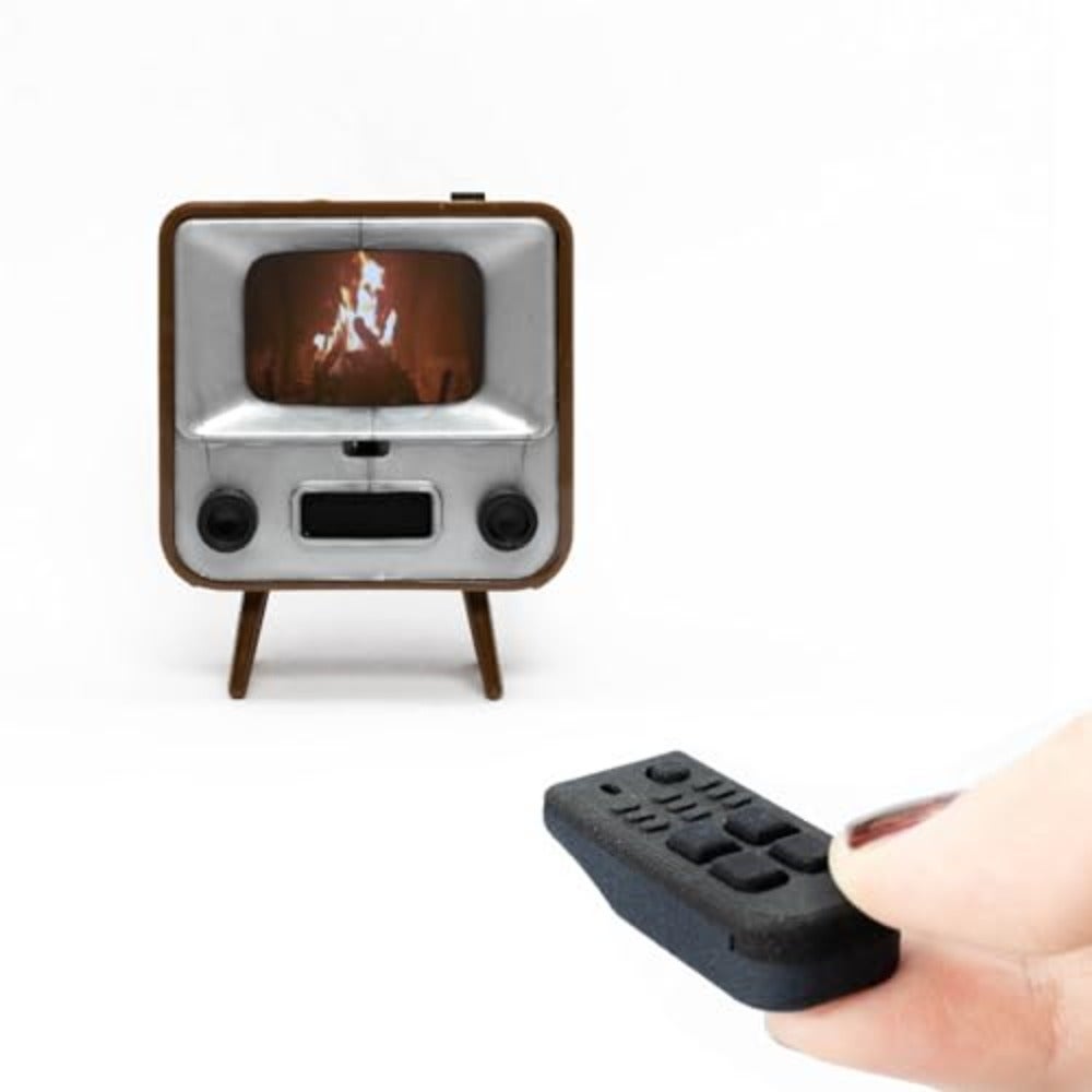 Compare AA TinyTV 2  Portable Retro Television with working rotary knobs  Load your own videos easily via USB onto your own minature TVAA at KSA Price