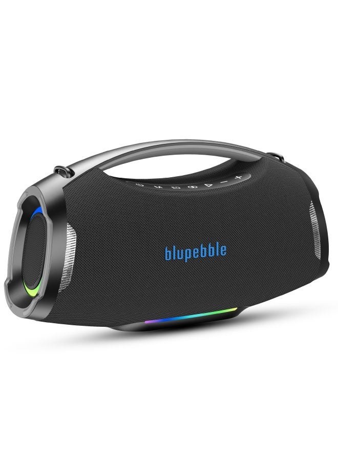 Compare ThunderStorm 200W Portable Bluetooth 5.3 Speaker | Massive Pro Sound Deep Bass | IPX5 Water Resistant | 12000mAh Battery 6H Playtime | TWS Dual Pairing | Wireless Party Outdoor Speaker at KSA Price