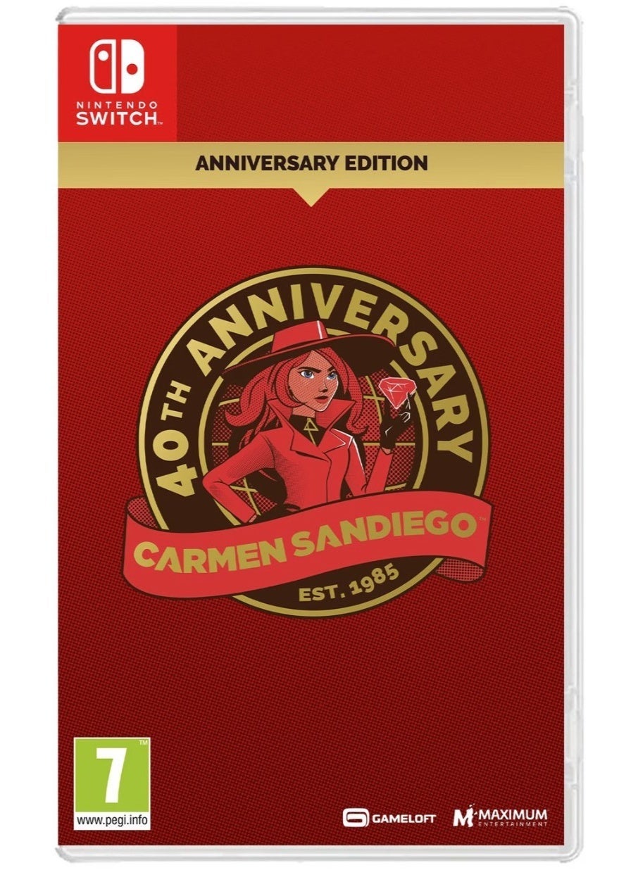 Compare Carmen Sandiego 40th Anniversary Edition  Nintendo Switch  nintendo_switch at KSA Price