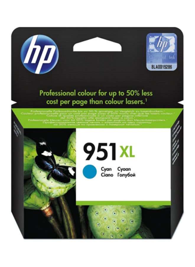 Compare 951XL High Yield Original Ink Cartridge For OfficeJet Blue at KSA Price