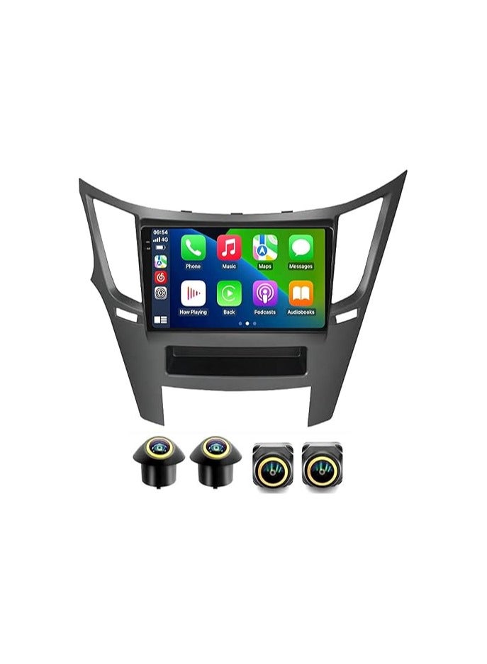 Compare Android Car Stereo for Subaru Outback Legacy 20102014 4GB RAM 64GB ROM Support Carplay, MLink WiFi BT, Radio GPS, 9 Inch IPS.QLED, Fast interface, Touch Screen with 360D Camera Included at KSA Price