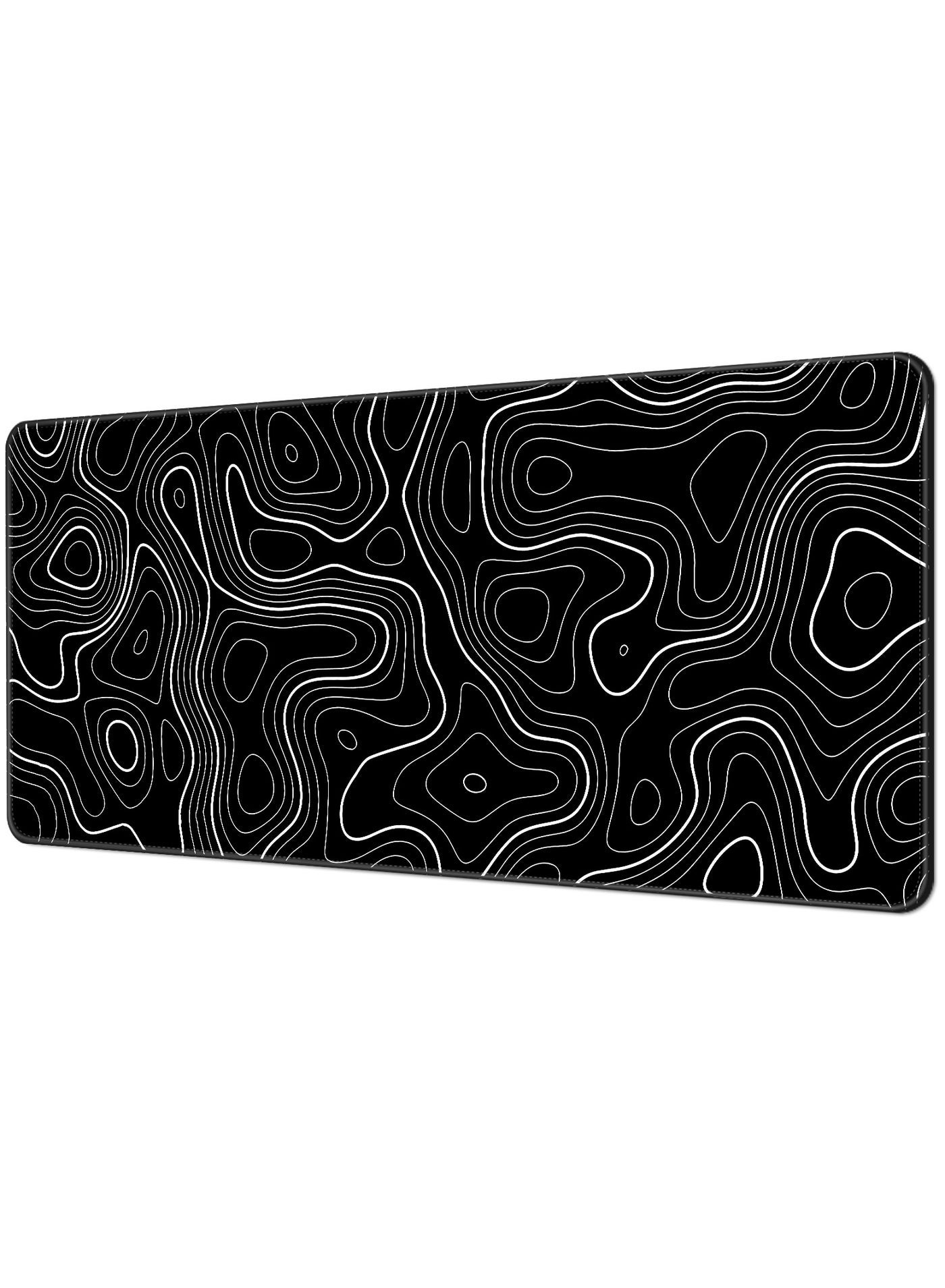 Compare Large Mouse Pad Extended Gaming Mouse Pad NonSlip Rubber Base 800 * 300 * 3mm）Black at KSA Price
