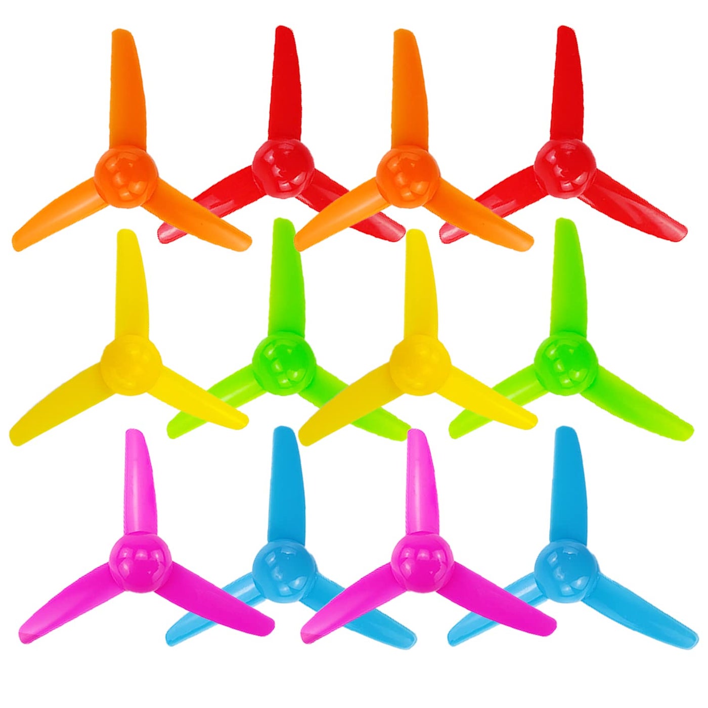 Compare EKIND 12 Pcs Propeller 80mm Props 3Blade Propeller 2mm Shaft for Fan Leaves Ship Model RC Aircraft Boat DIY Airplane Science and Education Toys 6 Color at KSA Price