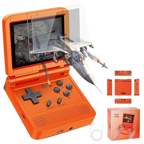 Compare GoolRC Retro Handheld Game Console, with 16G Builtin 2000 Classic Games, Portable Hand Held Open Source Linux System 3.0in HD IPS Screen Portable Game Console Red 16GB at KSA Price