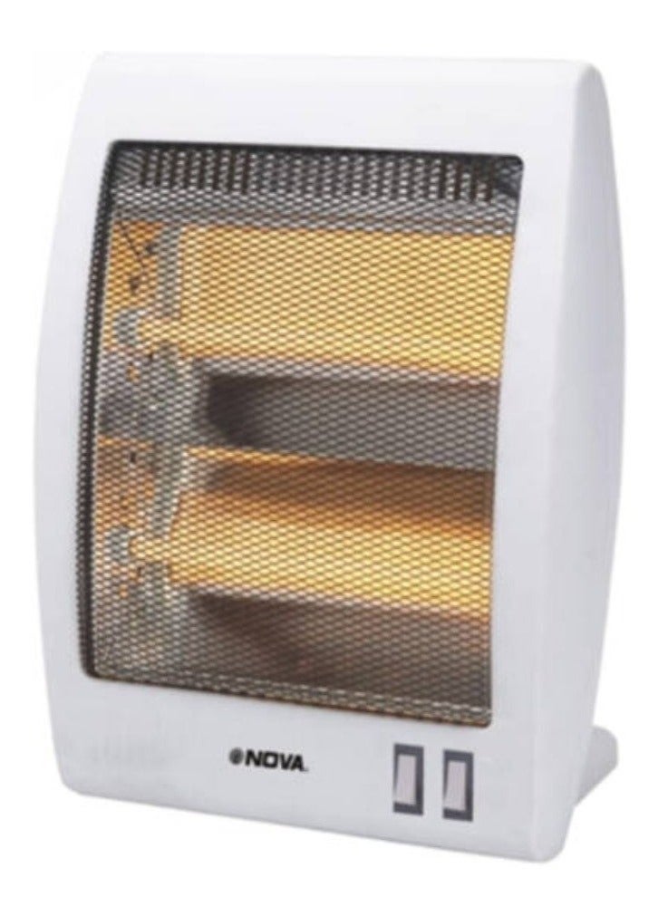 Compare NH1205H Quartz Room Heater 800W Portable Electric Heater with Dual Heat Settings, Overheat Protection, TipOver Safety Switch & Carry Handle for Home and Office, White at KSA Price