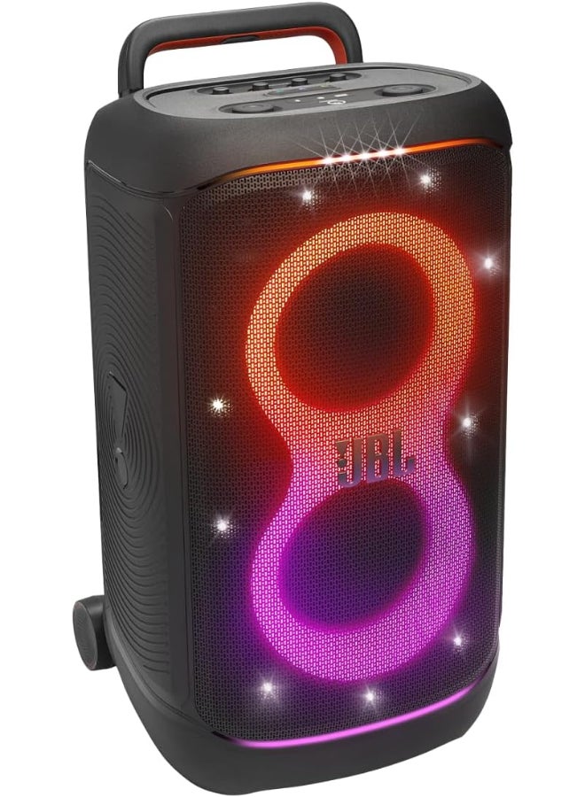 Compare PartyBox 520 Portable Bluetooth Party Speaker with AI Sound Boost, 400W Powerful Sound, Dynamic Light Show, 15H Playtime, Mic & Guitar Inputs, IPX4 Splashproof, Telescopic Handle & Wheels – International Version JBLPARTYBOX520EU Black at KSA Price