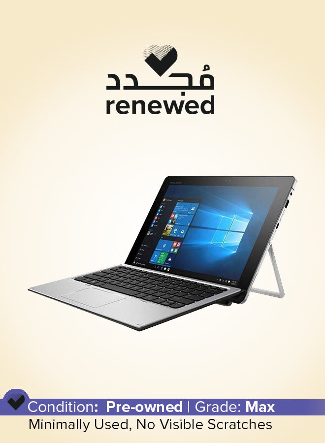 Compare Renewed  Elite X2 1012 G2 Convertible 2in1 Laptop With 12.3Inch Touchscreen Display,Intel Core i5 Processor7th Gen8GB RAM256GB SSDIntel UHD Graphics 620 English Silver at KSA Price