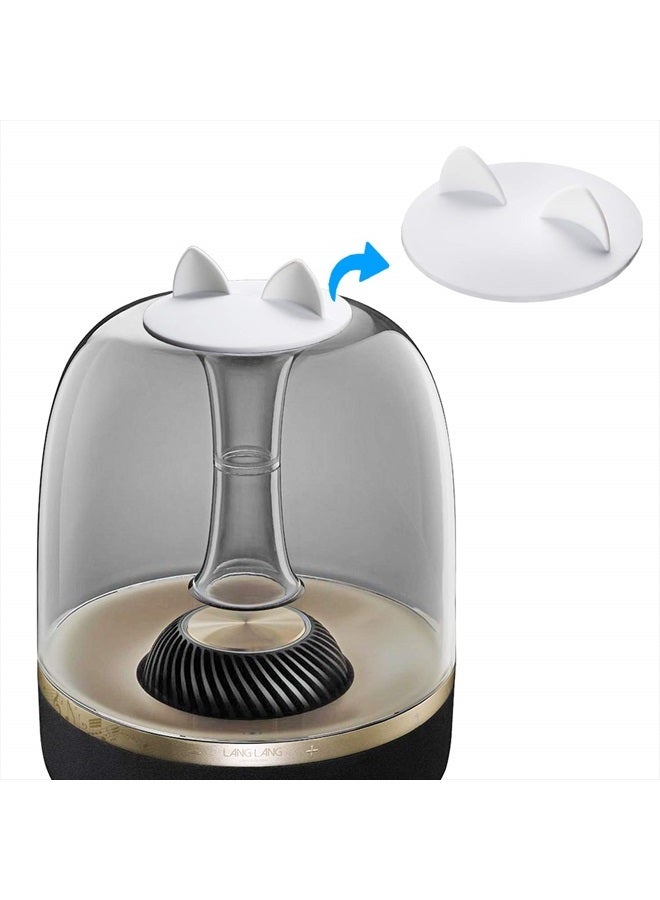 Compare HK Aura Studio 3 Speaker Antidust Cover  Silicone Lip for Harman Kardon Soundsticks 4 and Aura Studio 4 Bluetooth Transparent Speaker System (Cat White) at KSA Price