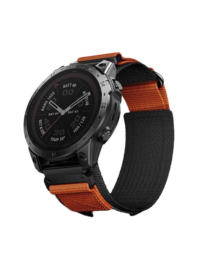Rugged Nylon Quick-Fit Watch Bands for Garmin Fenix…