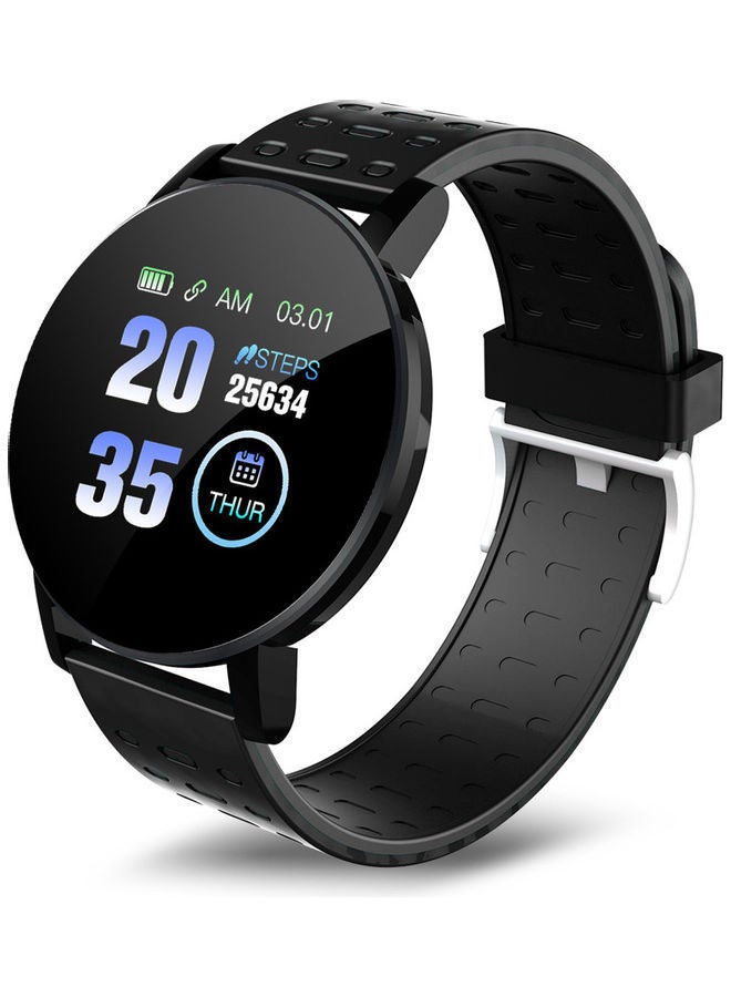 119 Plus Waterproof BT Smartwatch Black