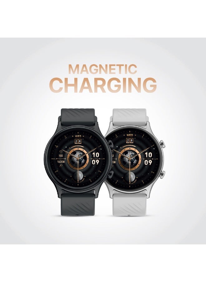 Compare LYCKA Smarto WPro Smartwatch  1.39inch HD Full Touch Display, IP68 Waterproof, Bluetooth 5.3, Heart Rate & Fitness Tracking, 15Day Standby  Silver at KSA Price