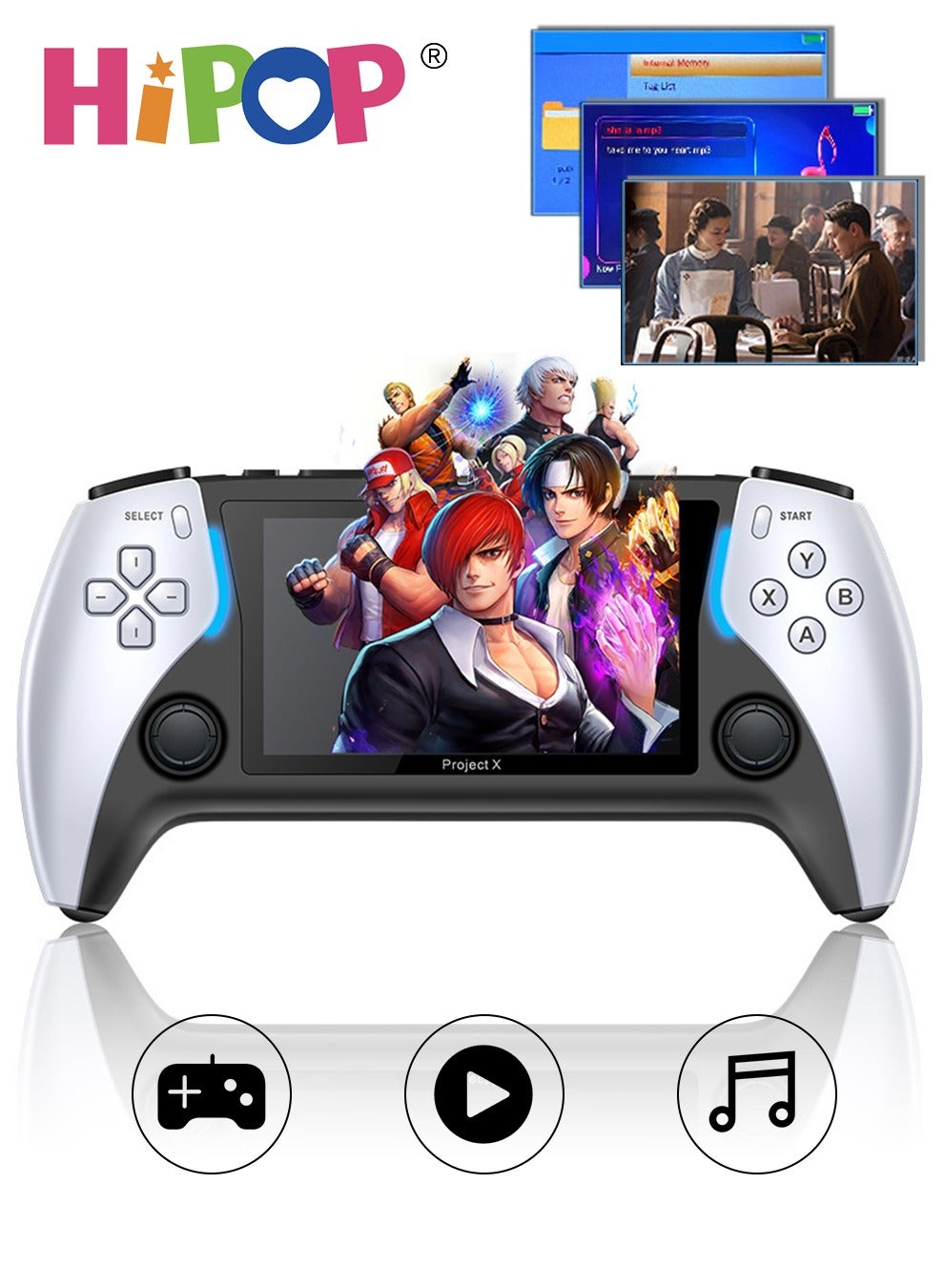 Handheld Games Console with 2000+ Games,Support MP4…