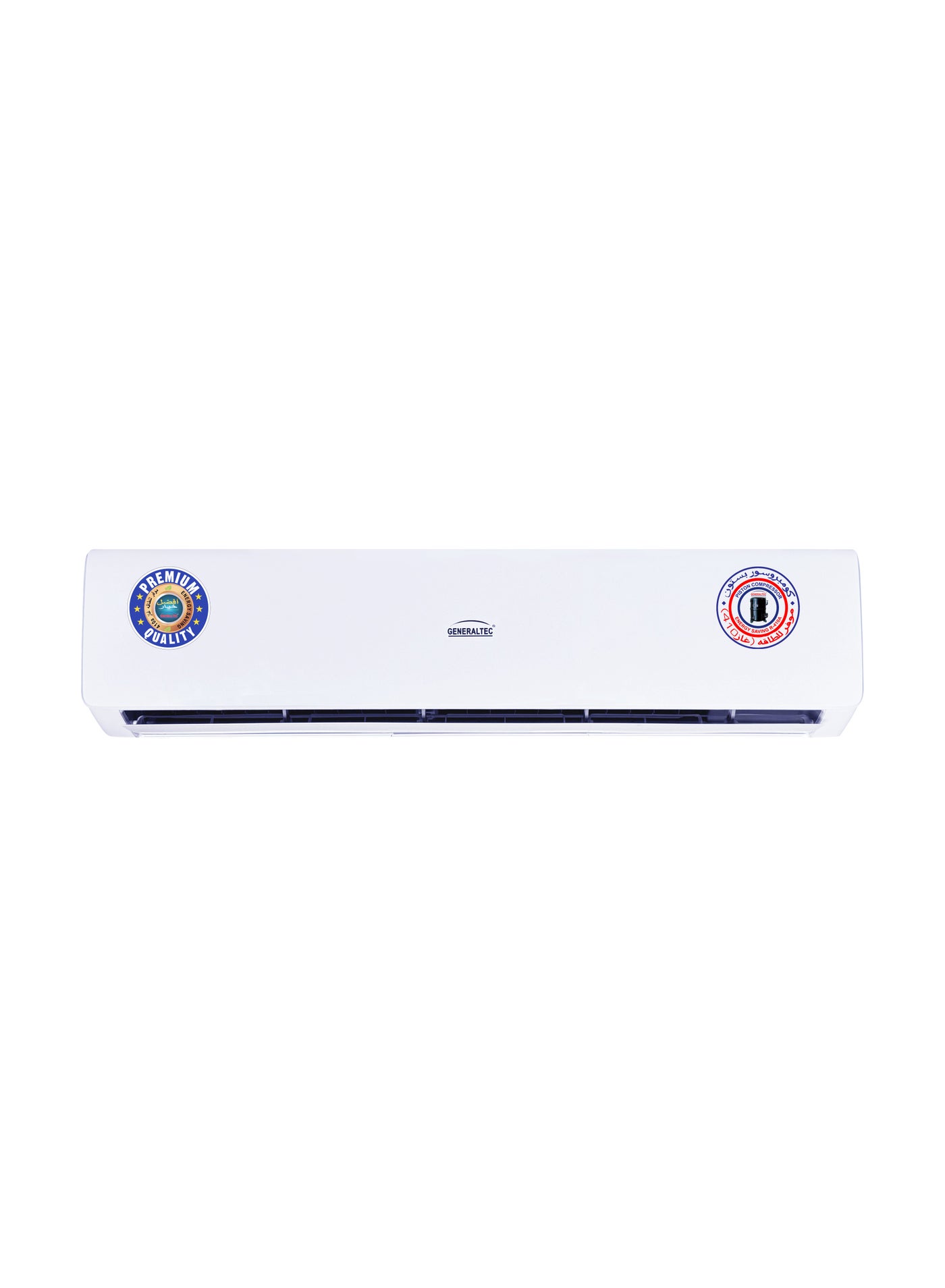 Compare Generaltec 3 Ton Split Air Conditioner – T3 Piston Compressor, Turbo Cooling, 4 Way Swing, Golden Fin, High Density Filter, Remote Control, Low Noise, Energy Efficient | Model GSAC40EP20 | 1 Year Warranty & 5 Years Compressor at KSA Price