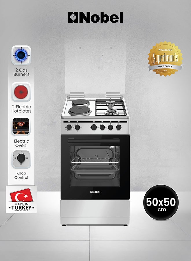 50 x 50 Electric & Gas Cooker, 2…