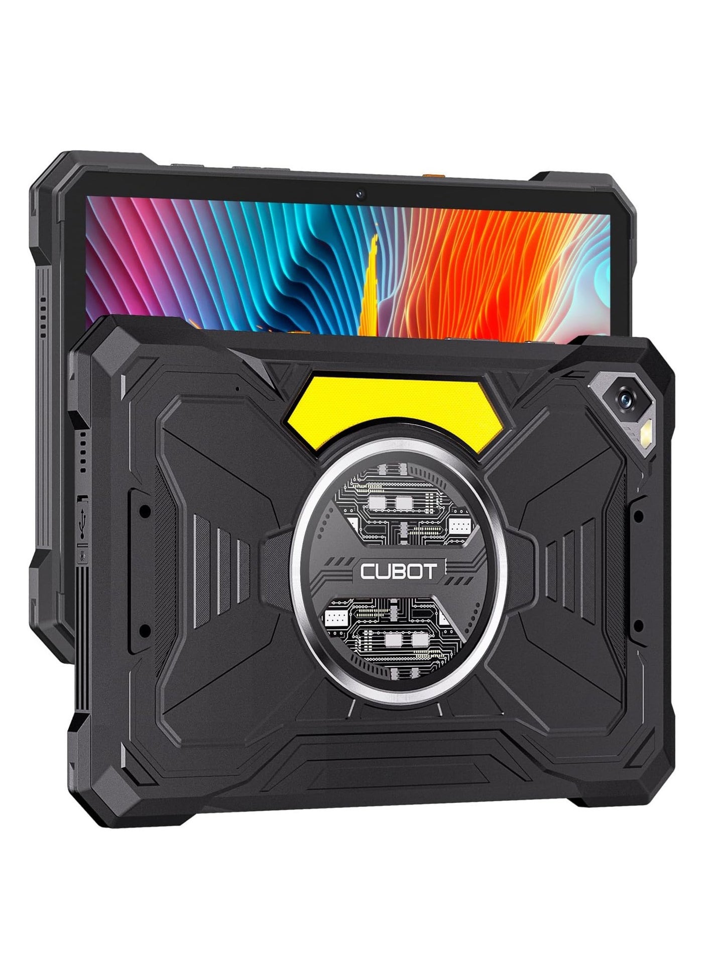 Compare Tab KingKong S Rugged Tablet 5G WiFi | 10.1 HD+ Display 90Hz | Android 15 Tablet | 6GB RAM+256GB ROM | Dual SIM Smart Tablet | 48MP+16MP Camera | 33W Charging |Camping Light | IP68IP69K |15300mAh Battery| Dual Speakers | Black at KSA Price