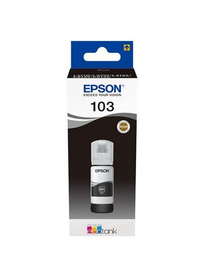 Compare 103 EcoTank Ink Bottle  C13T00S14A Black at KSA Price