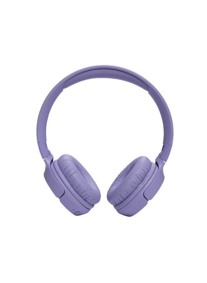Compare Tune 520Bt Wireless On Ear Headphones Pure Bass Sound 57H Battery Hands Free Call Plus Voice Aware Multi Point Connection Lightweight And Foldable  Purple at KSA Price