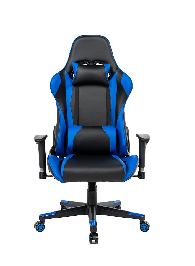 Compare Gaming Chair With Headrest And Lumbar Support BlueBlack at KSA Price