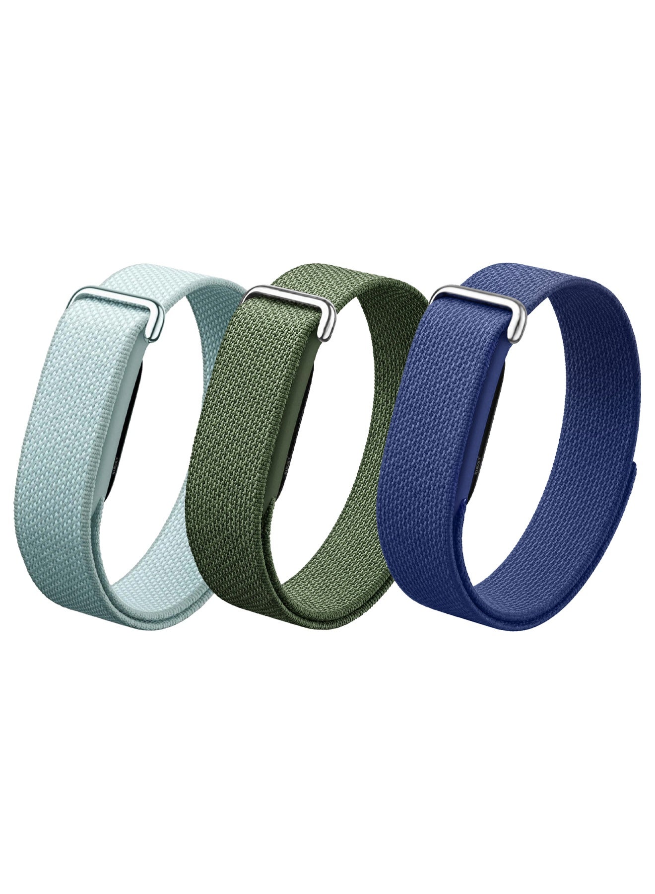 Compare 3 PACK Woven Nylon Sport Loop Band for Fitbit Air – Breathable Elastic Replacement Strap with Secure HookandLoop Fastener – Comfortable Lightweight Wristband    Multicolor A Multi 3A at KSA Price