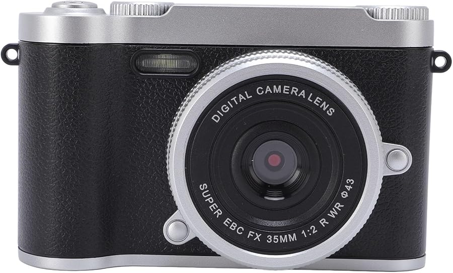 Compare Black FILFEEL Ultra Clear 48MP Dual Camera 8X Zoom 2.4 Inch HD Screen Image Stabilization at KSA Price