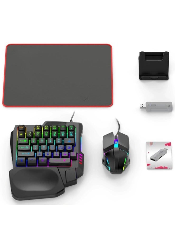 5 in 1 Mobile Game Kit with Mini RGB…
