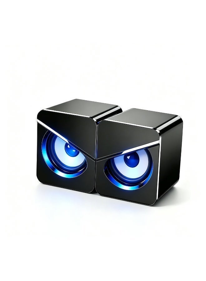USB Powered Desktop Computer Speakers for Home…