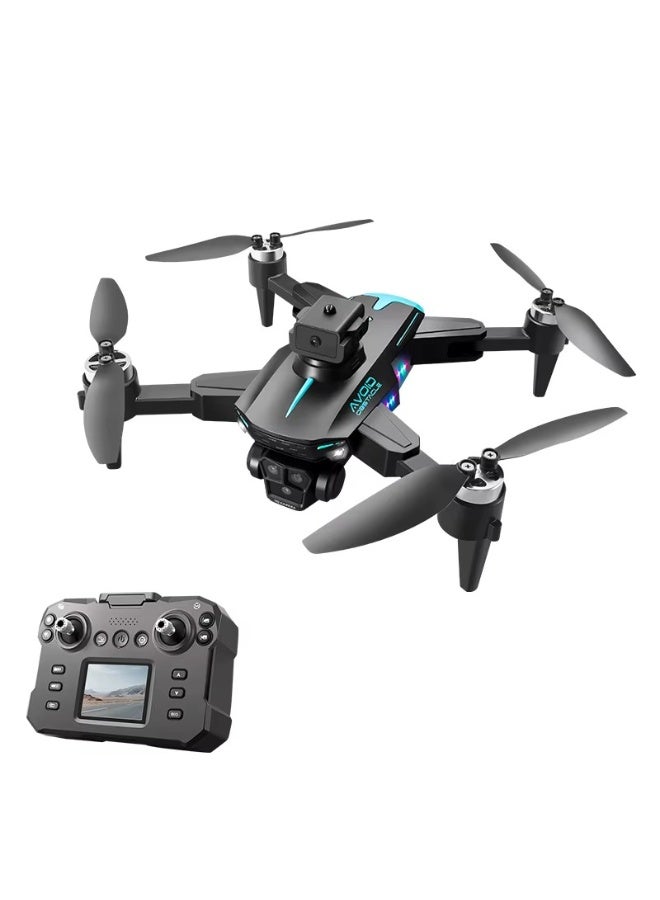 Compare 4KHD Camera Remote Control RC Display Brushless Motor 2.4G FPV Quadcopter Drone Infrared Obstacle Avoidance at KSA Price