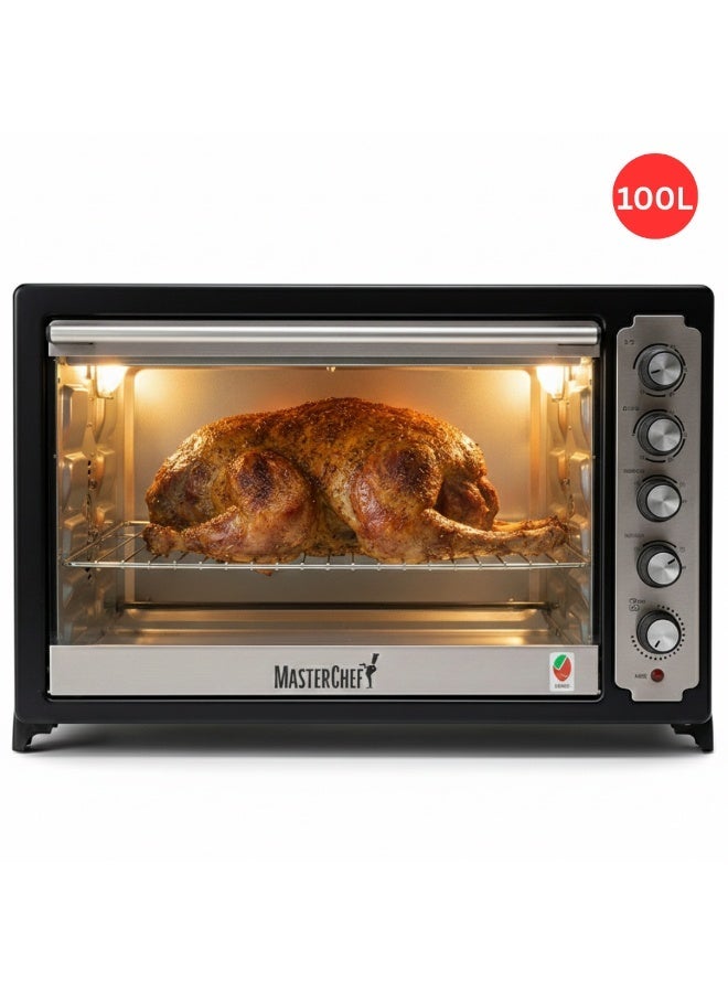 MasterChef Electric Convection Oven with Rotisserie:…