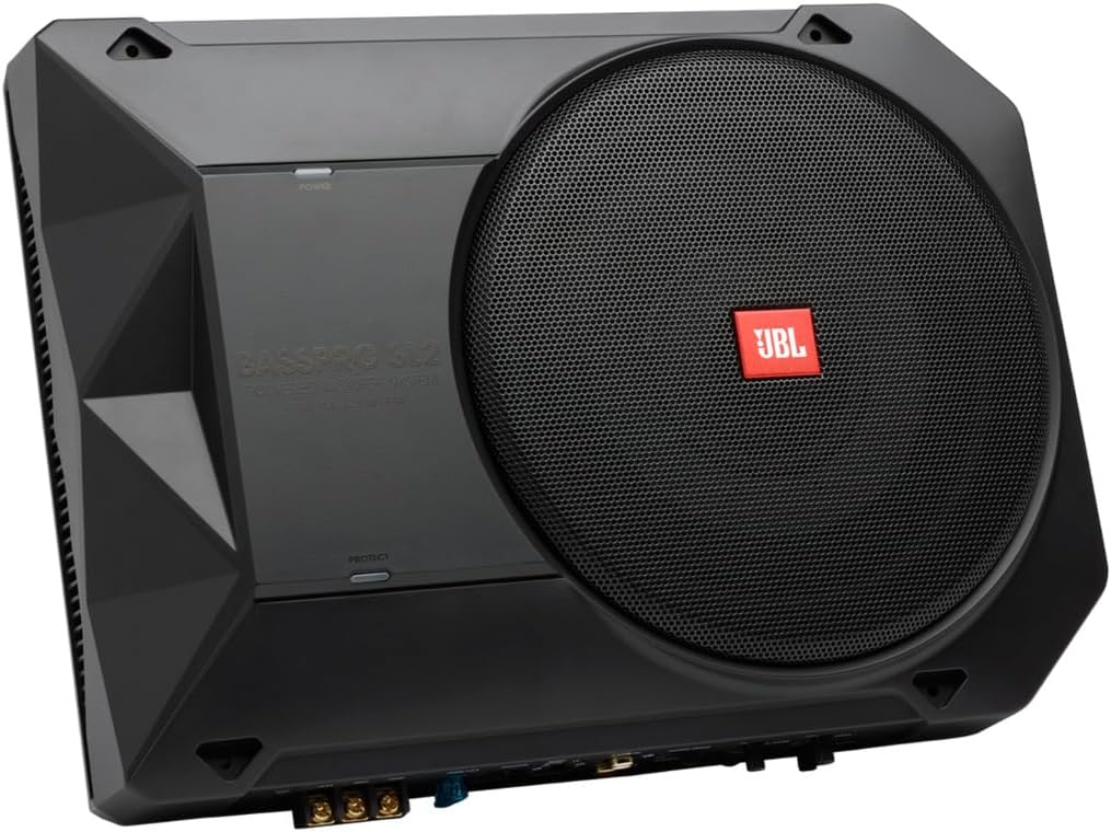 Compare JBL BassPro SL2 Active Underseat Car Subwoofer with Built in Amplifier  Under Seat 8 125 Watt Power Amplifier at KSA Price