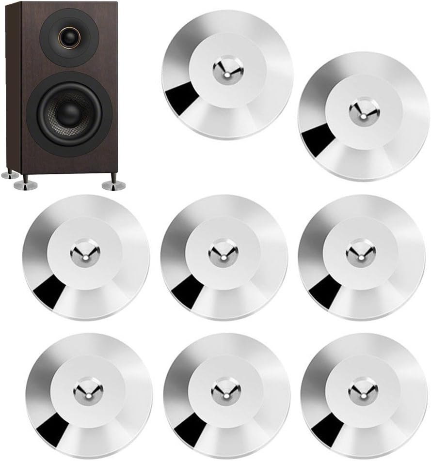 Speaker Base Pad, 8 Pcs Pure Copper 25 x…