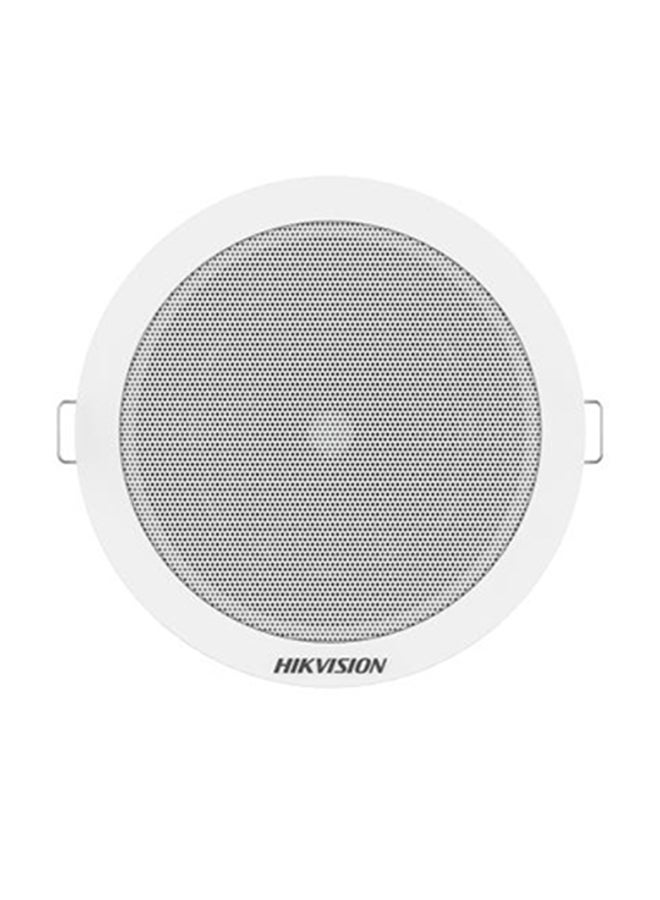 Compare Analog Ceiling Speaker 6Watts With the design of powerful steel spring clamp, White White at KSA Price