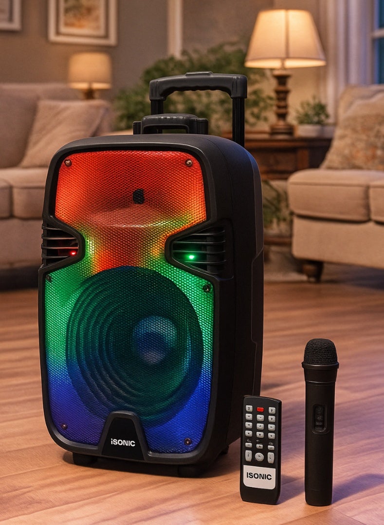 IS484 12? Trolley Bluetooth Speaker with 30W…