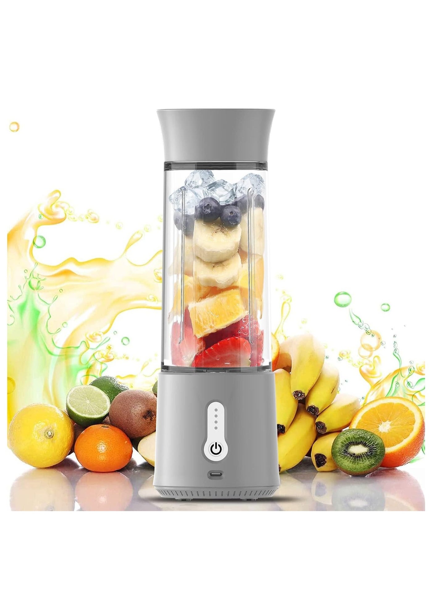 Portable Blender 500ML, Smoothie Blender, Portable…