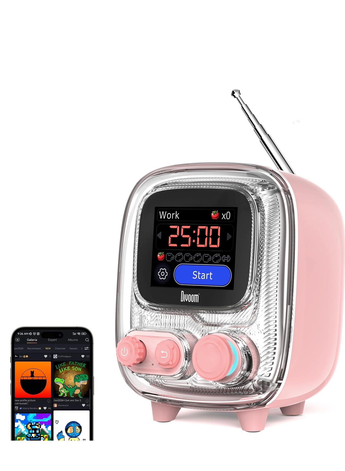 Compare Divoom Tiivoo2 Photo Album & Bluetooth Speaker at KSA Price