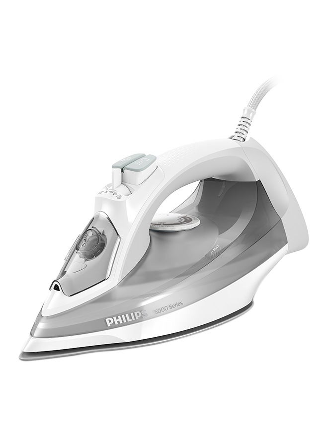 Compare Steam Iron Series 5000  40gmin Continuous Steam, 320 ml 2400 W DST501016 GreyWhite at KSA Price