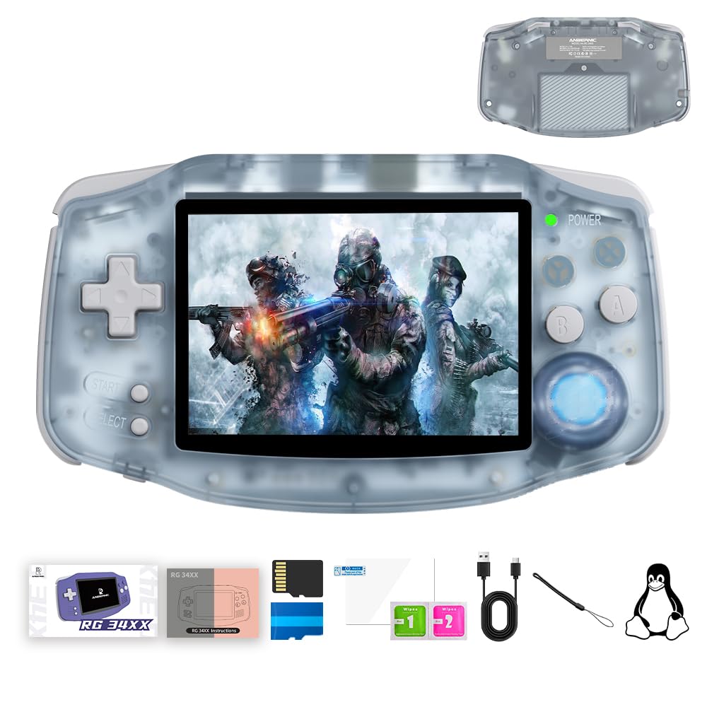 RG 34XX Retro Handheld Game Console Linux 64bit…