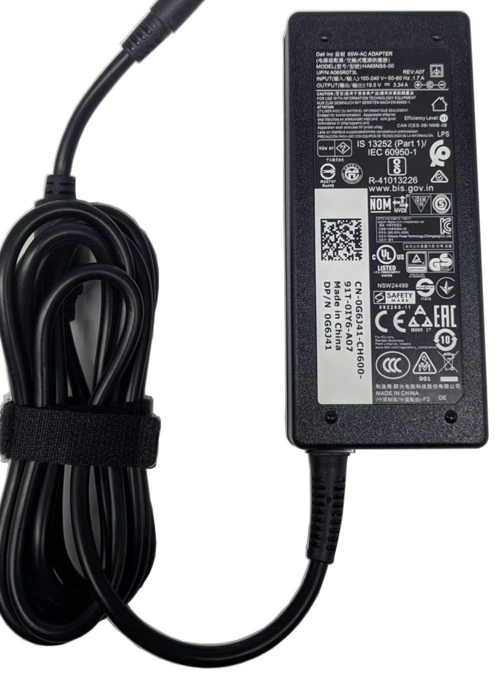 Compare 65 watt charger for Dell Inspiron N3010, Dell Inspiron N5010 Dell Latitude E5430, Dell Latitude E5440 Dell Vostro 1540 at KSA Price