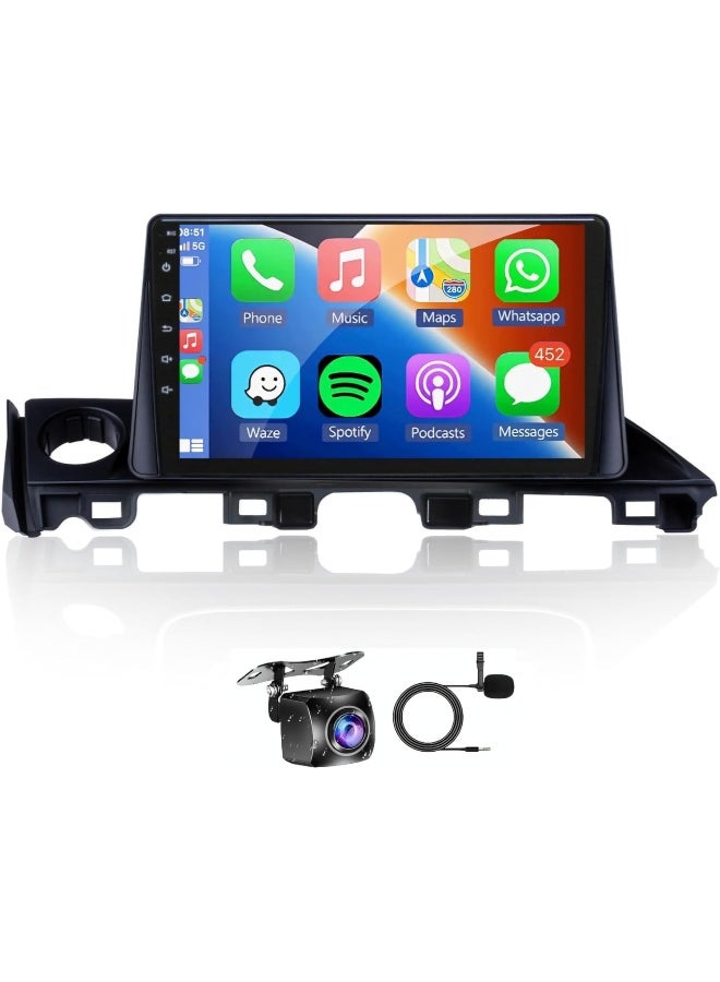 Compare Fit Mazda 6 Car Stereo Mazda 6 Android Screen 20162018 With Apple Carplay Android Auto Wireless WiFi DSP FM&AM BT AHD Camera Included Fast Interface QLED 4+32GB Carplay 8CORE at KSA Price