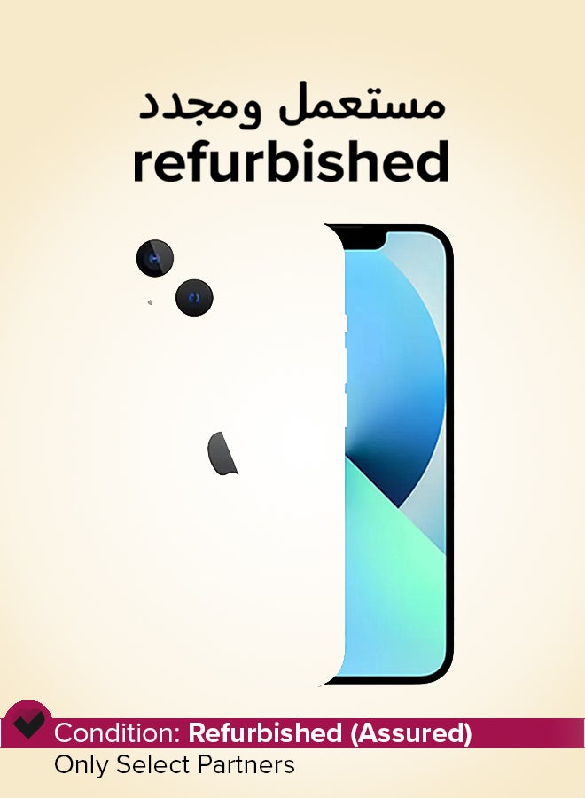Compare Refurbished  iPhone 13 256GB Starlight 5G With Facetime  International Version at KSA Price