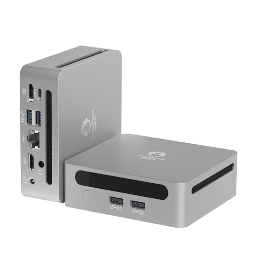 Compare GenMachine Mini PC AMD Ryzen 7 5700U, HighPerformance Mini Computer for Home and Office, 16GB RAM DDR4, 512GB SSD, 4K HDMI, WiFi 6, Bluetooth 5.2, Compact and Quiet Design at KSA Price