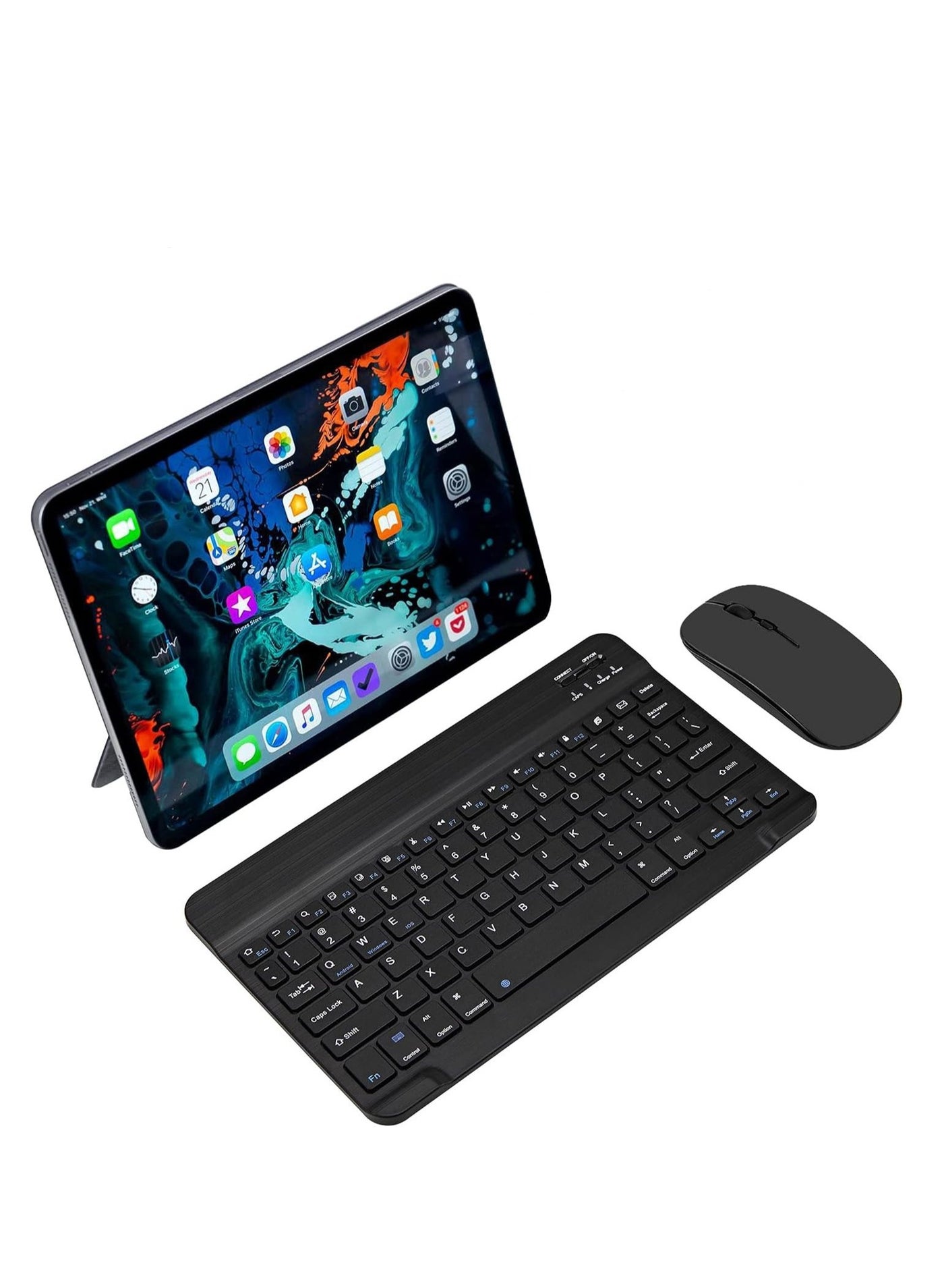 Compare CUBOT TAB 70,Wifi Tablet, 8.1mm UltraSlim,Android 14, 166+10GB RAM+128GB ROM, 10.95 HD+Touch Screen Tablet ,Dual SIM Card ,8200mAh Mega Battery, 8MP+16MP Camera, Octa Core Wifi 6 GPS Tab with UltraSlim Bluetooth Keyboard andxx at KSA Price