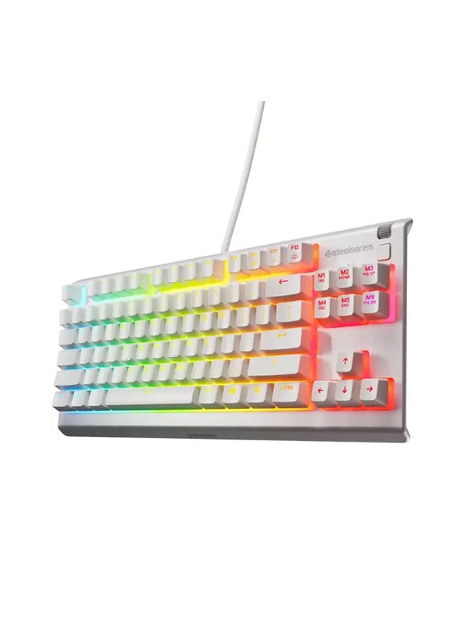 SteelSeries Apex 3 TKL Wired Membrane Gaming…