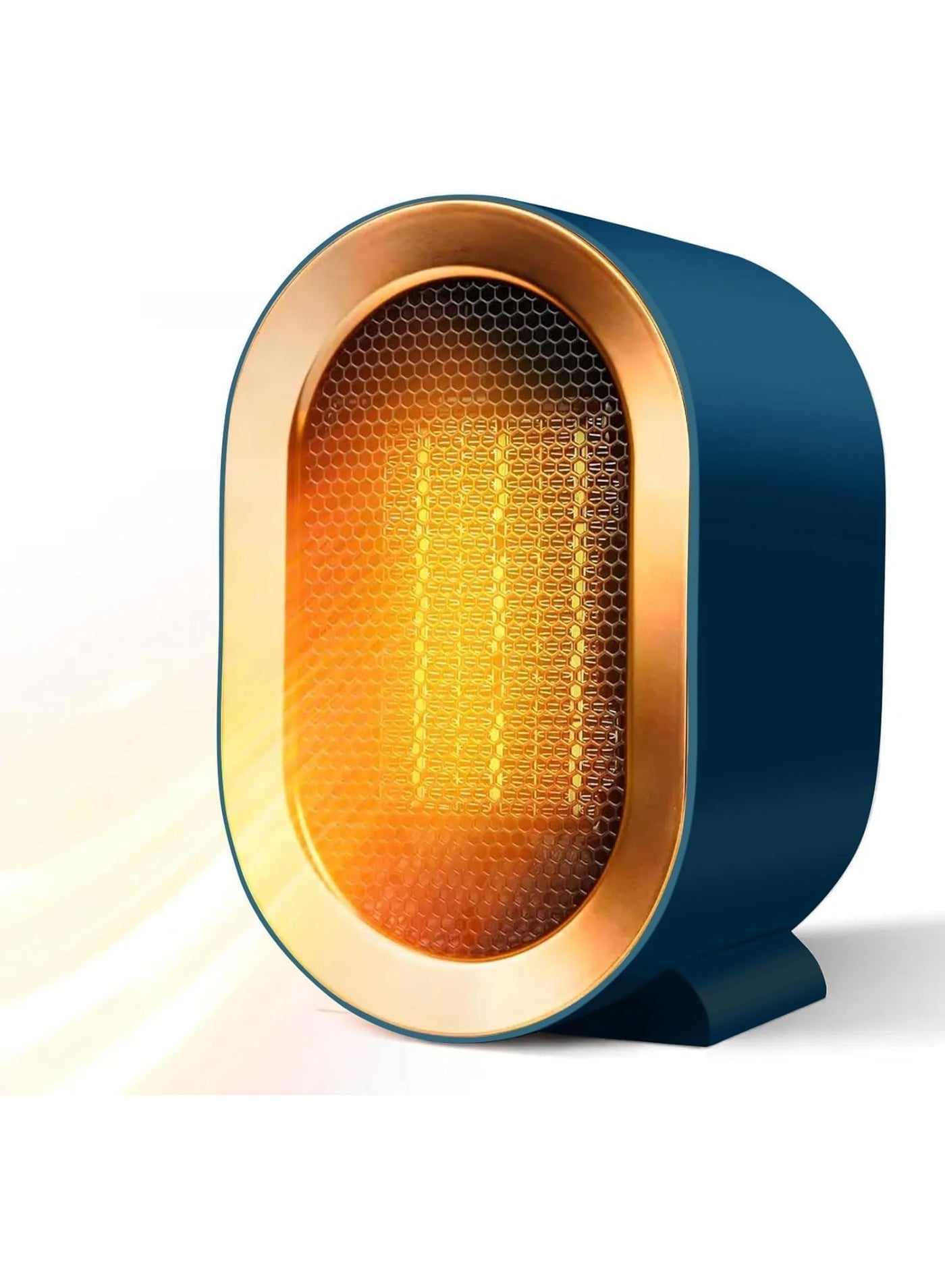 Compare FALAHOM  Electric Space Heaters for Indoor Use, Overheat Protection, TipOver Protection, Low Noise Heating, Safe Electric PTC Portable Mini Fan with 2 Heating Modes for Office Home Room at KSA Price