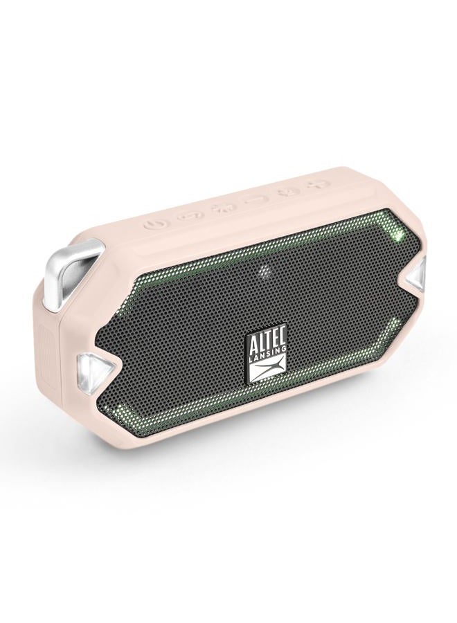 Compare HydraMini Wireless Bluetooth Speaker, IP67 Waterproof USB C Rechargeable Battery with 6 Hours Playtime, Compact, Shockproof, Snowproof, Everything Proof Petal Pink at KSA Price