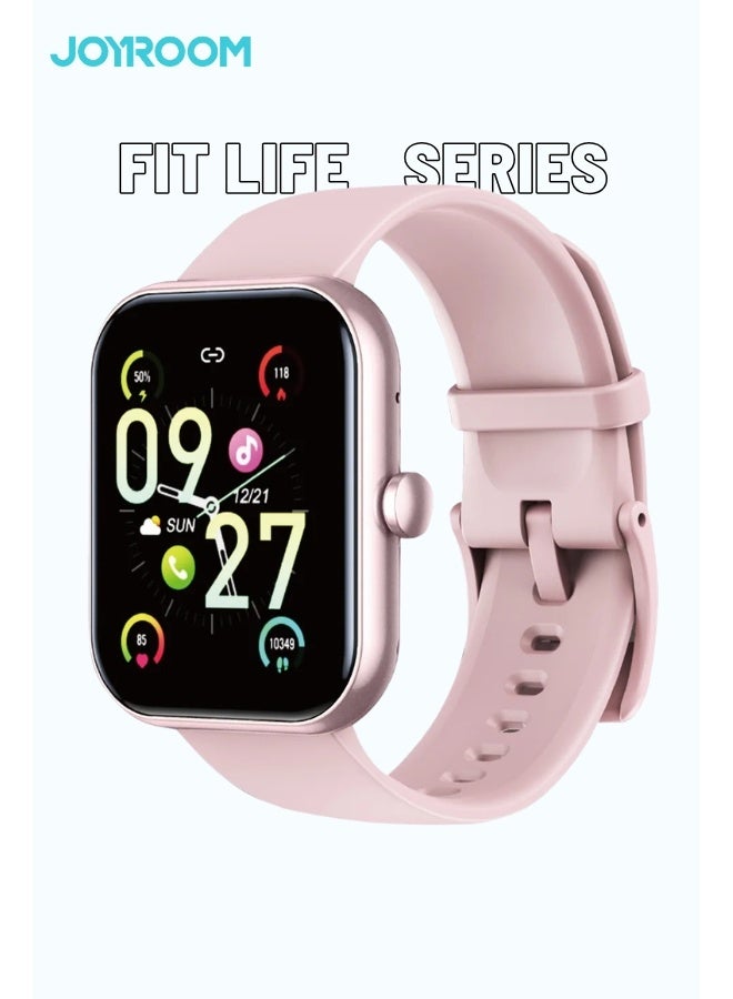 Compare 280 mAh Fit Life Series Upgraded 2026 Smart Watch for Ladies – 1.83” HD TFT Fitness Tracker, 100+ Sports Modes, Heart Rate & Blood Oxygen Monitor, Sleep Tracking, IP68 Waterproof, 280mAh Long Battery 58 Days, AlwaysOn Display Womens Smart Watch, Weather, Calls & Notifications, Latest Ladies Smart Watch European CE Certified Cherry Blossom Pink at KSA Price