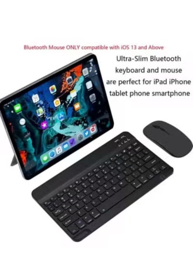 Bluetooth Keyboard and Mouse Combo Ultra Slim Portable…