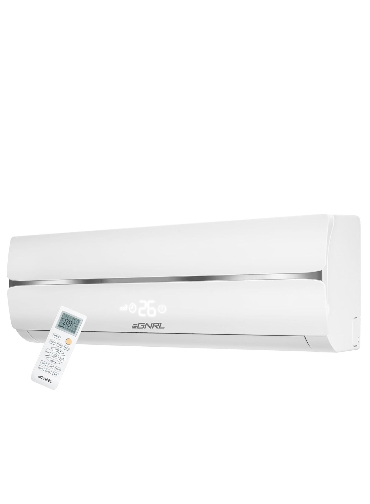 Split AC White 12000 BTU T1 Rotary R410a,…