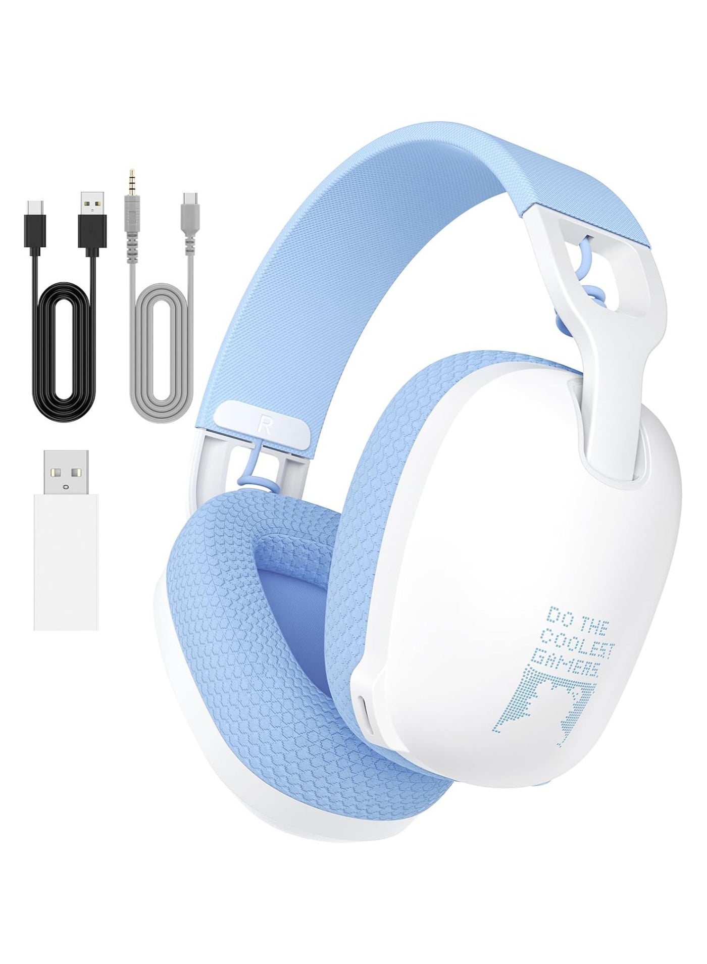 B2 Wireless Gaming Headset with Mic,Over-Ear Gaming…