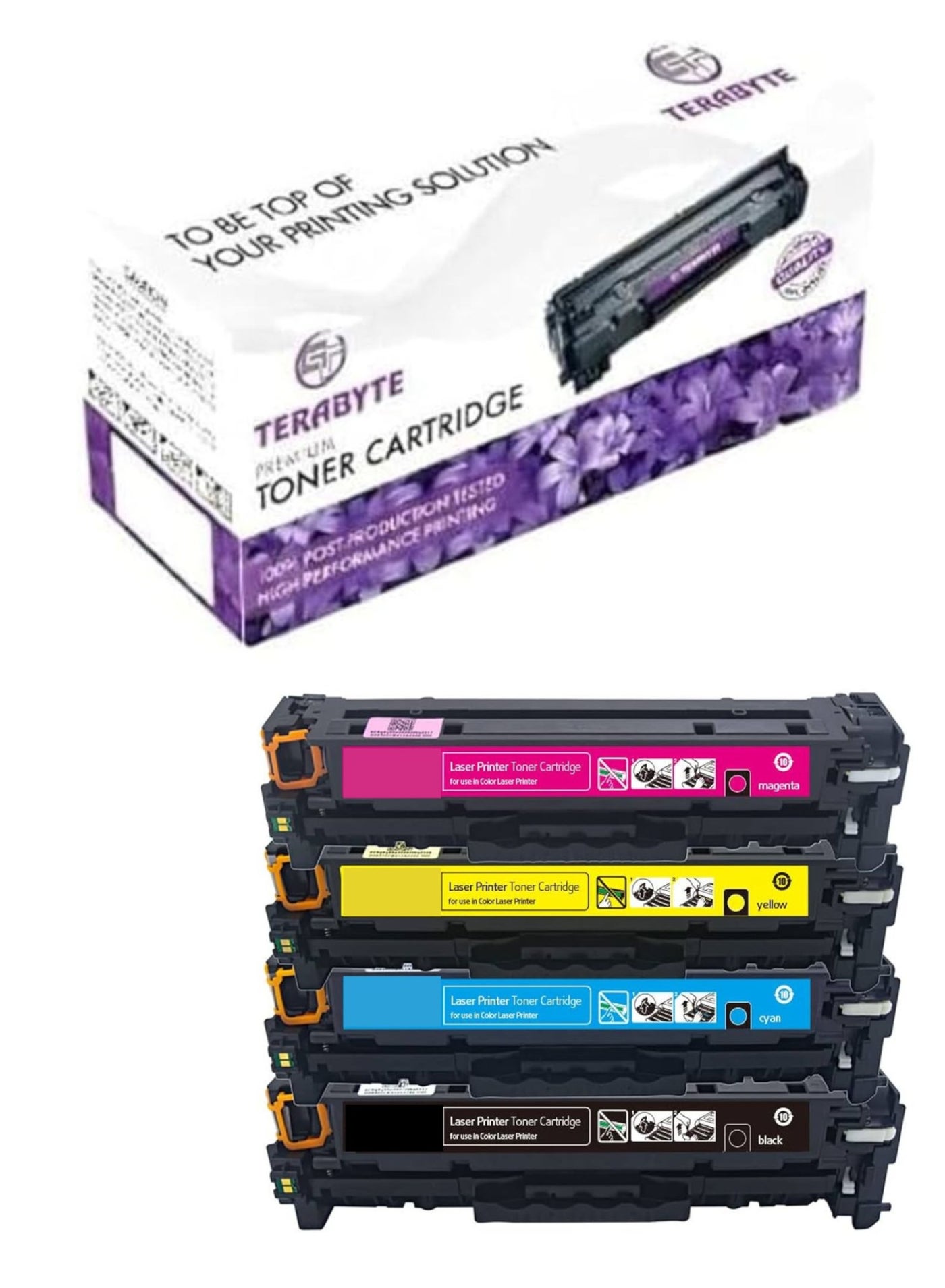 312A Toner CF380A CF381A CF382A CF383A Toner Cartridge…