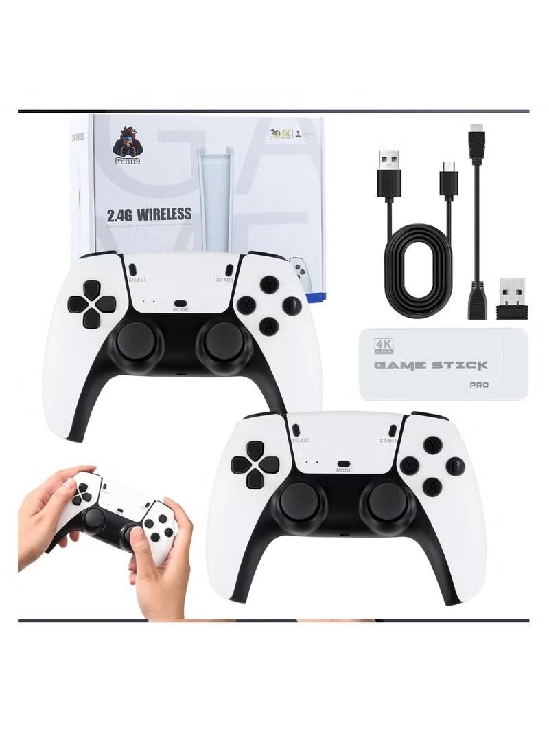 Compare Wireless Retro Handheld Game Console, Retro Game Console, Builtin 20,000+ PlugAndPlay Retro Video Games 9 Classic Simulators, 4K HD HDMI Output Dual 2.4G Wireless Controller With 64GB Memory Card at KSA Price